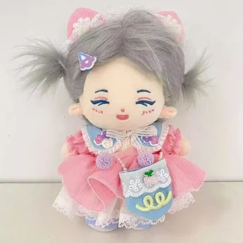 20 см Хлопковая кукла Разная одежда Куклы Idol Star Милые мягкие плюшевые игрушки Cotton Baby Doll Plushies Коллекция фанатов игрушек