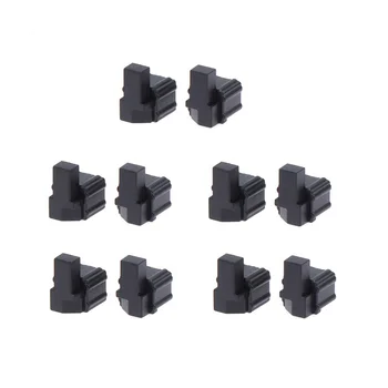 5 пар замковых пряжек для Nintend Switch NS NX JoyCon, запасные части для Joy-Con, свободный ремонтный замок с пряжкой, черный