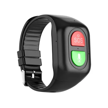 GPS-трекер для пожилых людей, 4G-телефон, часы, SOS, один ключевой вызов, антиблуждающий трекер, спортивный браслет, пульсометр