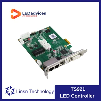 Linsn TS921 LED Screen Display Controller Отправляющий Карту Полноцветной Наружной Внутренней Фиксированной и Арендуемой Светодиодной Панели 4K 1920*3840 Пикселей