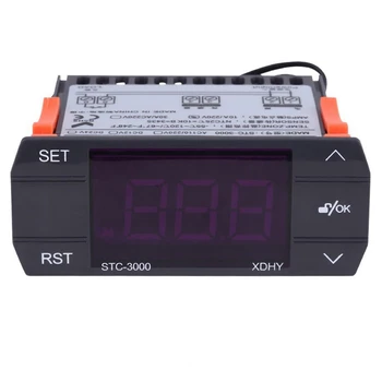 STC-3000 110V-220V 30A Пресс-Цифровой Регулятор температуры, Термостат с Сенсорным Инструментом управления