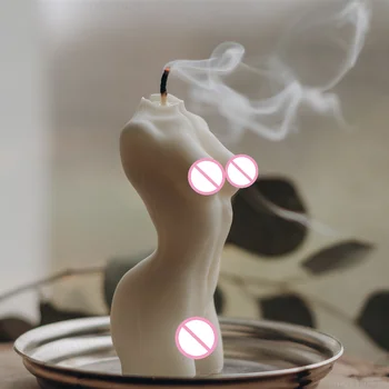 Абстрактная Силиконовая форма для свечей человеческого тела 3D Мужская Женская Форма из смолы DIY Принадлежности для изготовления ароматических свечей для дома Форма для свечей