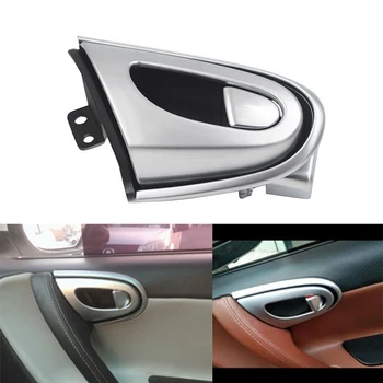Автомобильная правая внутренняя дверная ручка для Luxgen 7 SUV U7 2011-2017 Дверная ручка Хромированная Внутренняя дверная застежка