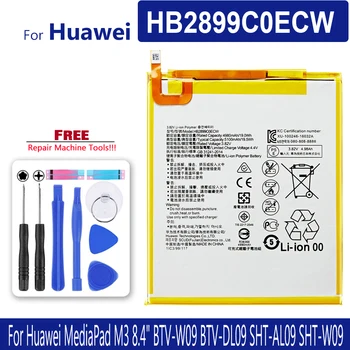 Аккумулятор для планшета HB2899C0ECW для Huawei MediaPad M3 8.4 BTV-W09 BTV-DL09 SHT-AL09 SHT-W09 Media Pad M3 8.4 BTV W09/DL09 SHT AL09/W