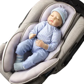 Аксессуары для колясок Подушка для сиденья Летняя Тележка для новорожденных Спальный коврик Сетчатые Подушки для сидений Детская Коляска Дышащие Спальные подушки