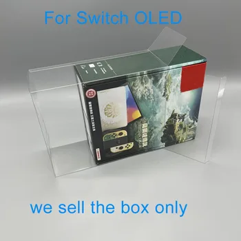Высококачественная защитная коробка для домашних животных для игрового контроллера SWITCH NS OLED для Zelda пластиковая прозрачная коробка для показа коллекции