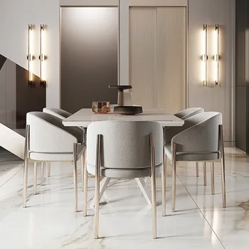 Гостиная Кухня Скандинавские стулья Дизайн мобильного офиса Современные эргономичные стулья Роскошная спальня Мебель для дома Silla Nordica