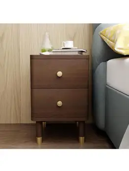 Джейн Европа, маленький квартирный шкаф с замком из цельного дерева, прикроватная тумбочка 20 см, современный минималистичный прикроватный столик для хранения