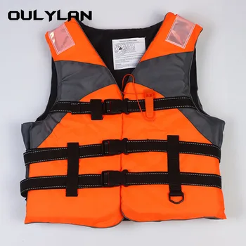 Джемпер Oulylan Puddle из полиэстера для катания на лыжах Для взрослых, Спасательный жилет для плавания на лодках, Мужская куртка для водных видов спорта на открытом воздухе