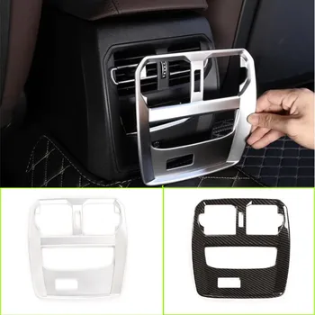 Для BMW 3 серии G20 G28 2019-22 Автомобильный подлокотник из АБС-пластика или хрома, задняя крышка воздуховыпуска, защитная наклейка на вентиляционную рамку, наклейка на накладку