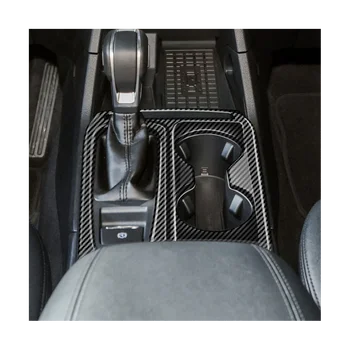 Для Ford Ranger Everest 2023 автомобиля Центральная панель управления Рама панели переключения передач Накладка из углеродного волокна