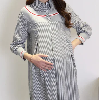 Загрузка детской одежды для беременных 2022 года, Новой футболки для девочек большого размера, зеленой Забавной беременной