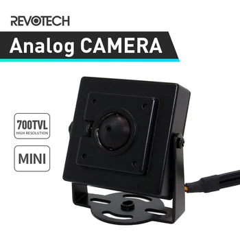 Камера видеонаблюдения Mini Type 700TVL с объективом 3,7 мм Effio-E CCD/ CMOS, металлическая камера видеонаблюдения внутри помещений