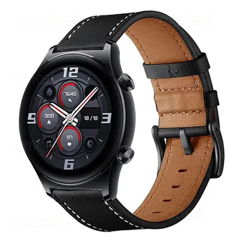 Кожаный ремешок для HONOR Watch GS 3 3i Pro Watch для Honor Magic Watch 2 42 мм 46 мм Браслет для Huawei Watch GT 3/2 46/42 мм Ремень