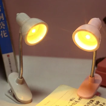 Мини-книжный светильник со светодиодным зажимом, лампа для чтения, ночники, книги для чтения, прикроватный столик для спальни, дизайн клипсы для учебы, Домашний ребенок, студент