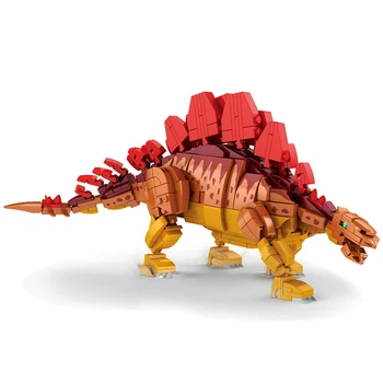 Модель динозавра WOMA Stegosaurus - Идеальный набор кирпичных строительных блоков для любителей динозавров, дайте волю своему воображению с помощью этого примера