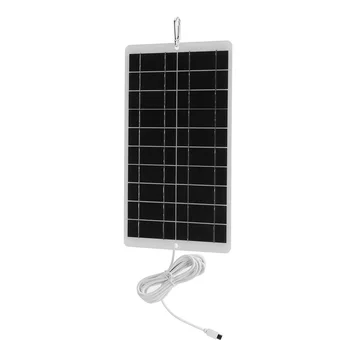 Мощность Зарядного Устройства для Солнечной Панели Type-C 1600 МА 20 Вт 5 В Зарядное Устройство Для Солнечной Панели Легкие, Устойчивые К царапинам Зарядные Устройства для мобильных телефонов 3 В-5 В