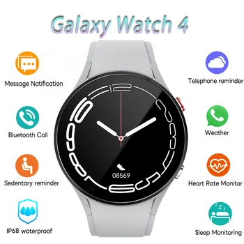 Мужские и женские смарт-часы Samsung Galaxy Watch 4 IP68, водонепроницаемые, Bluetooth-вызов, полноэкранные умные часы с сенсорным экраном, спортивный режим Man 70
