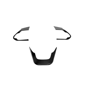 Наборы наклеек для отделки рулевого колеса Voxy Noah 90 Серии 2022 2023 гг. ABS для салона автомобиля Ярко-черный RHD