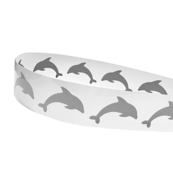 Наклейки с дельфинами Защитная Светоотражающая наклейка на утюг Светоотражающая Наклейка на теплопередачу Нашивка на утюг для одежды Сделай САМ