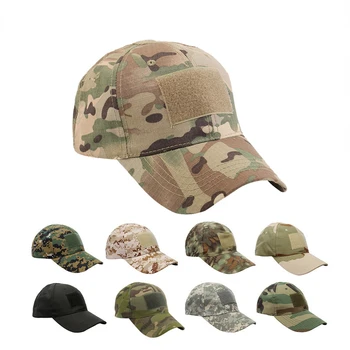 Наружная камуфляжная Регулируемая кепка, Тактическая шляпа, военная велосипедная шляпа, Солнцезащитный крем, Быстросохнущие Повседневные кепки, Унисекс, Походная шляпа для рыбалки