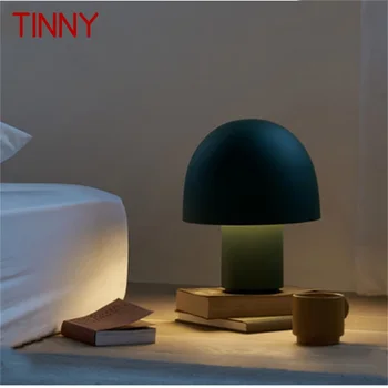 Настольные лампы TINNY Nordic в виде гриба Настольная лампа для дома Современная Светодиодная Креативная Гостиная Спальня