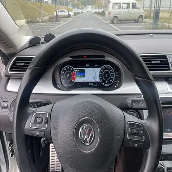 Новейший оригинальный автомобильный цифровой кластерный прибор 2012 года для VW Passat B7 2012-2016, приборная панель ЖК-измерителя скорости