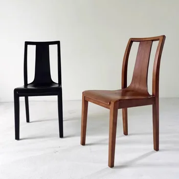 Офисные обеденные стулья с деревянной спинкой, обеденные стулья для гостиной, стулья для отдыха, платформа для кафе, Эргономичная мебель для дома Moveis YX50DC