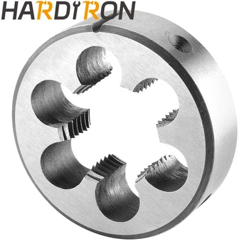 Плашка для нарезания круглой резьбы Hardiron Metric M28X1, плашка для нарезания резьбы M28 x 1.0 Правосторонняя