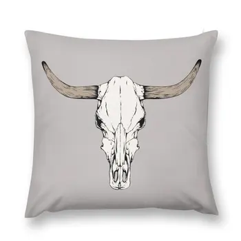 Подушка с черепом коровы, подушки для декоративного дивана, чехлы для диванных подушек, наволочки, подушки для кровати