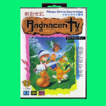 Самый популярный игровой картридж Ragnacenty, 16-битная игровая карта MD с коробкой для Sega Megadrive / Genesis