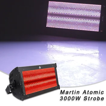 Светодиодный 3000 Вт Martin Atomic 192x3 Вт Белый Стробоскоп + 64x0,6 Вт RGB Подсветка Дисплея Вечерние Украшения Взрывная Вспышка Сценическое Освещение Лампа