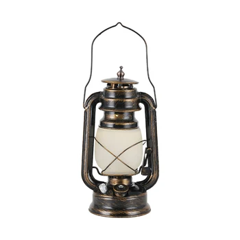 Светодиодный Перезаряжаемый ручной Керосиновый фонарь для украшения масляной лампы