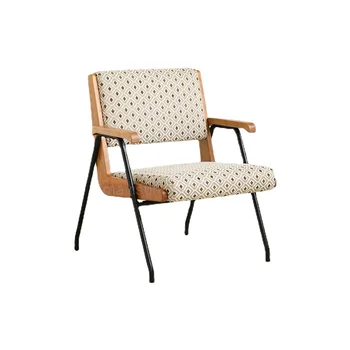 Скандинавский Диван-кресло из кованого железа, Кресло-Тигр, Кресло для отдыха на Балконе, Домашняя мебель для дома в стиле ретро, YH