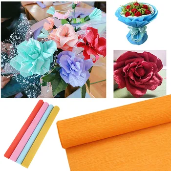 Складная гофрированная гофрированная бумага для упаковки цветов своими руками для детей