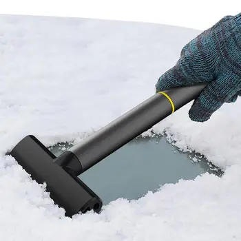 Скребки для льда на лобовом стекле автомобиля Универсальный скребок для лобового стекла, скребок для льда с эргономичной рукояткой, инструменты для уборки снега, подходящие для