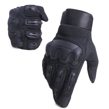 Уличные тактические перчатки Мотоциклетные мужские перчатки на полный палец Броня с сенсорным экраном Защита для верховой езды Фитнес Тренировочные тактические Glvoes
