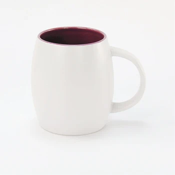 Уникальная круглая форма объемом 450 мл, большие красочные кружки и чашки, Розовая кофейная керамическая кружка