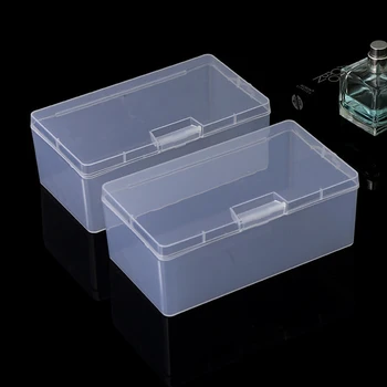 Упаковочный кейс Пластиковый ящик для хранения Мини-коробок Прочный Органайзер Прозрачная Коробка Футляр для ювелирных изделий Контейнер Практичные Мини-коробки