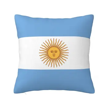 Флаг Аргентины, Наволочка, Украшение домашнего дивана-кровати, Наволочка для тела, Офисная Наволочка из полиэстера, Наволочка для подушки Оптом