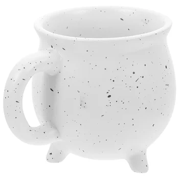 Чашка для котла-треноги, Керамический декор на Хэллоуин, Кофейные кружки, подарок для Ведьминого котла с питьевой водой